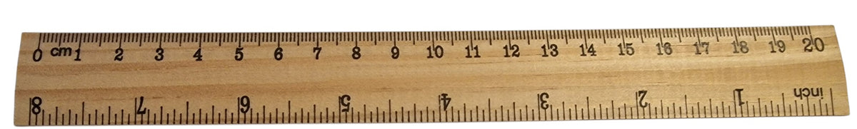 Wooden Rulers (Various Sizes)