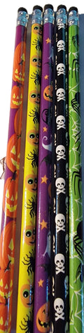 5 pc Halloween Spooky Unsharpened Pencils