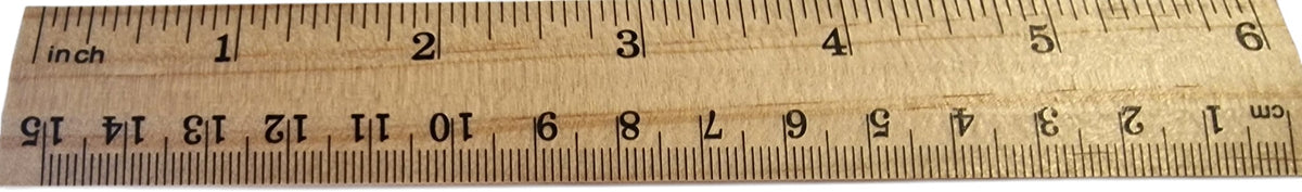 Wooden Rulers (Various Sizes)